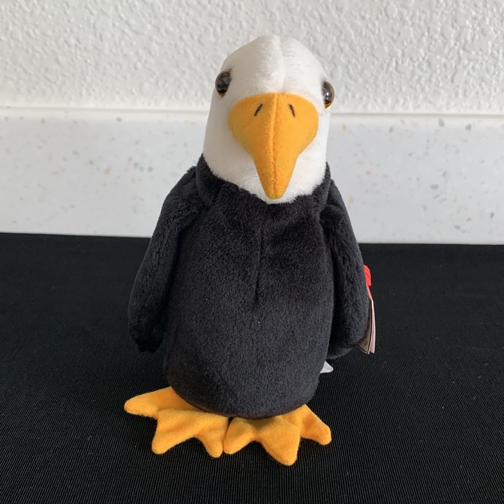 1996 Ty Beanie Babies, “Baldy The Eagle” - RETIRED